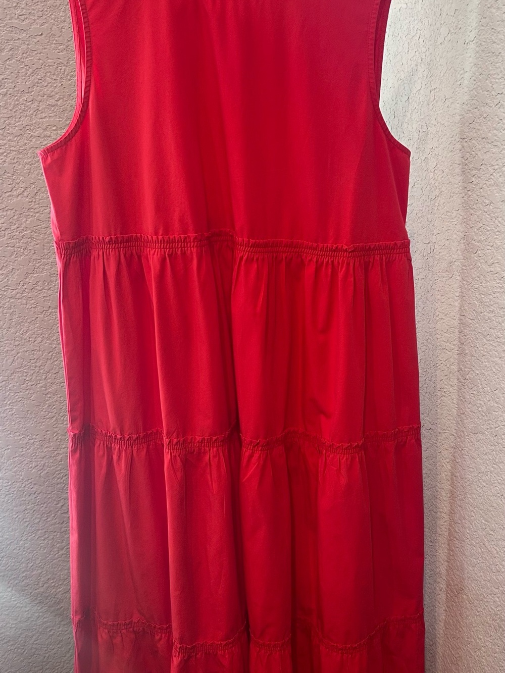 Madewell Bright Red Sleeveless Dress